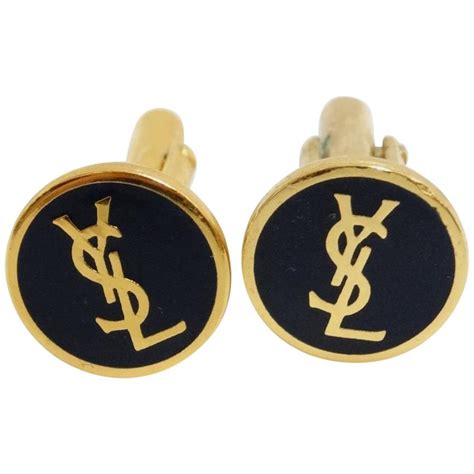 ysl cuff silver|ysl cufflinks.